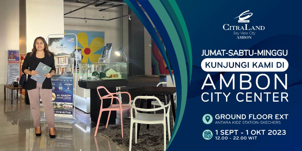 Booth Pameran CitraLand Ambon