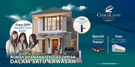 Promo rumah CitraLand Ambon